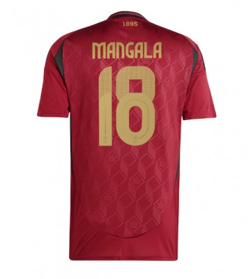Belgien Orel Mangala #18 Hemmatröja EM 2024 Kortärmad